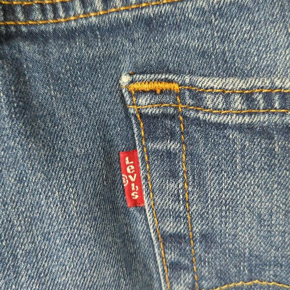 Levis 561 Jeans Mens 34x30 Blue Relaxed Straight Faded‎